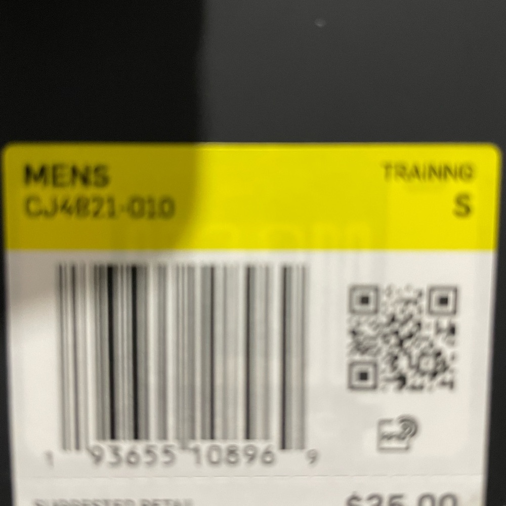 NWT Mens Nike Dri Fit Base layer gray & black tights - Picture 5 of 5